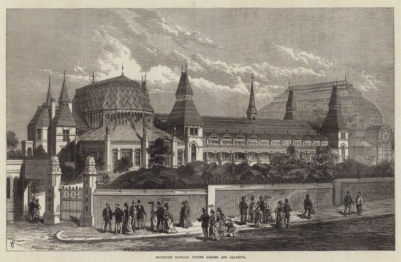 Southport Pavilion, Winter Garden og Aquarium av Frank Watkins