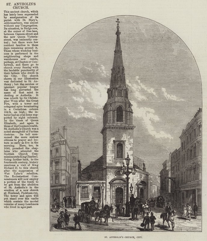 St Antholins kirke, City av Frank Watkins