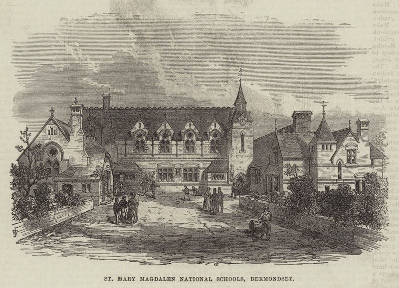 St Mary Magdalen National Schools, Bermondsey av Frank Watkins