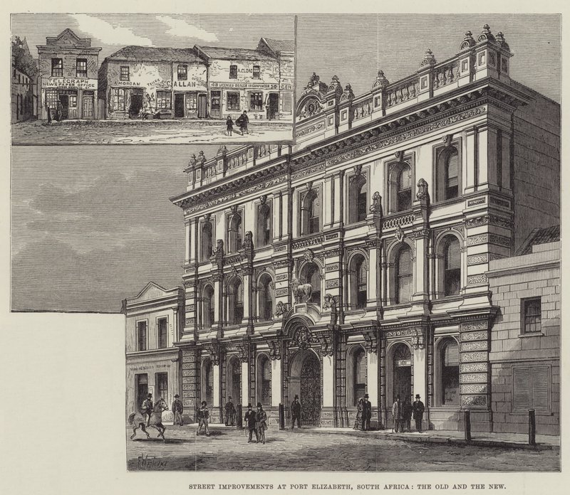 Gateforbedringer i Port Elizabeth, Sør-Afrika, det gamle og det nye av Frank Watkins