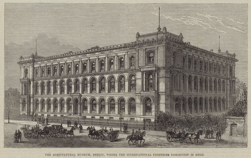 Landbruksmuseet, Berlin, hvor den internasjonale fiskeriutstillingen holdes av Frank Watkins