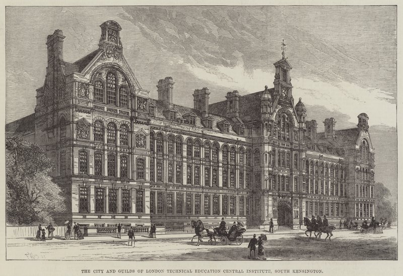 The City and Guilds of London Technical Education Central Institute, South Kensington av Frank Watkins