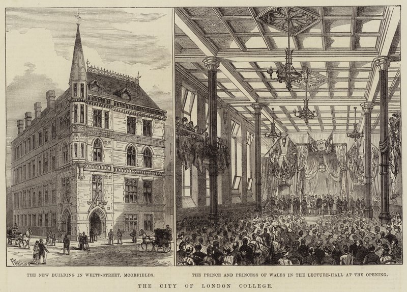 City of London College av Frank Watkins