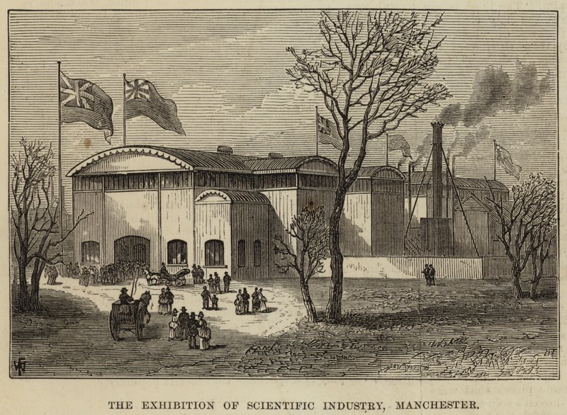 The Exhibition of Scientific Industry, Manchester av Frank Watkins