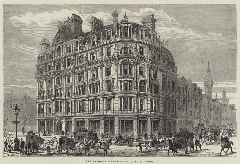 The National Liberal Club, Charing-Cross av Frank Watkins