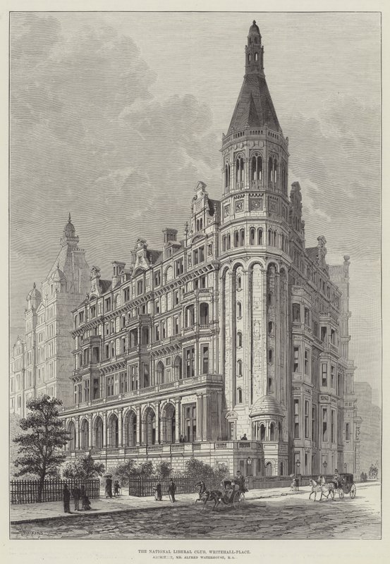 The National Liberal Club, Whitehall-Place av Frank Watkins
