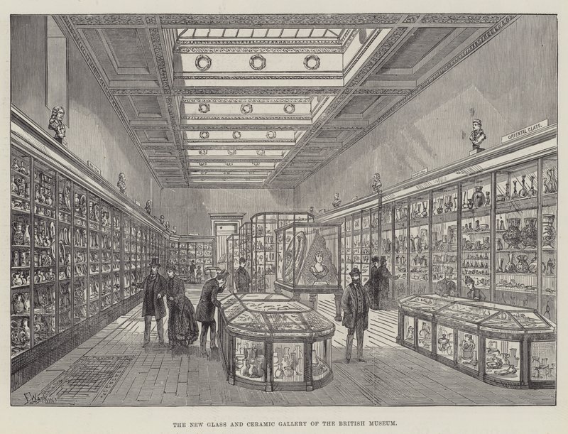 Det nye glass- og keramikkgalleriet til British Museum av Frank Watkins