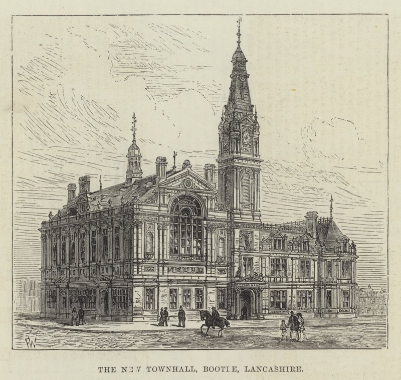 Det nye rådhuset, Bootle, Lancashire av Frank Watkins
