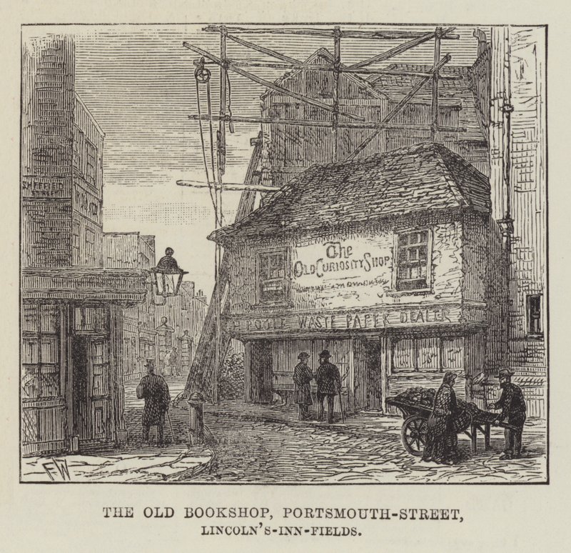 The Old Bookshop, Portsmouth-Street, Lincoln's-Inn-Fields av Frank Watkins