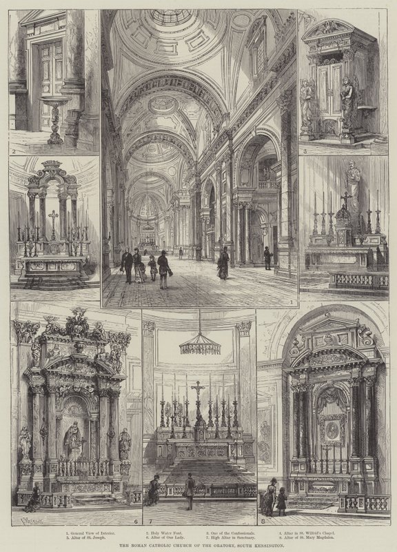 The Roman Catholic Church of the Oratory, South Kensington av Frank Watkins