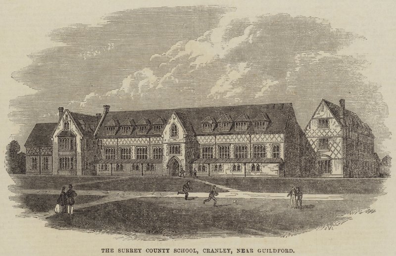 Surrey County School, Cranley, nær Guildford av Frank Watkins