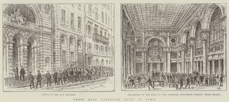 Tre dagers finanspanikk i Paris av Frank Watkins