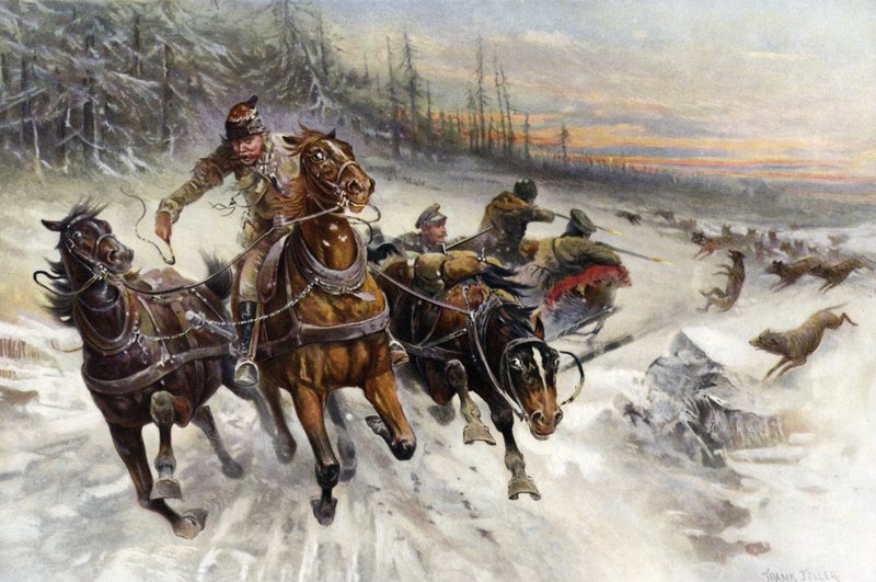 Angrepet av ulv av Frank after Feller