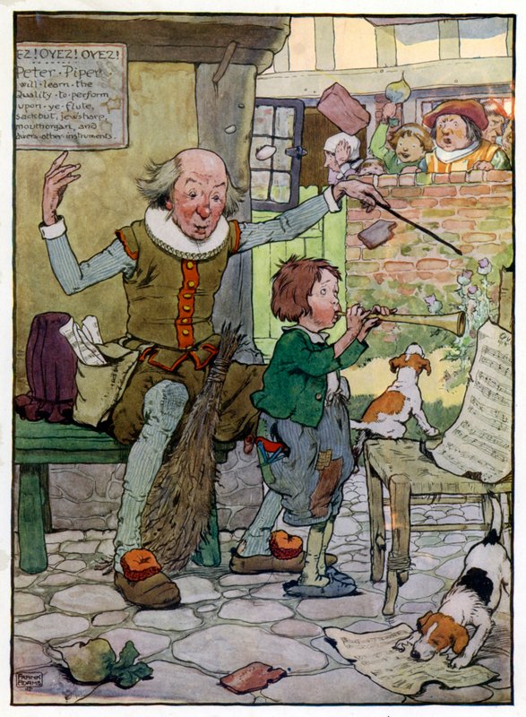 Illustrasjon for historien om Tom Piper