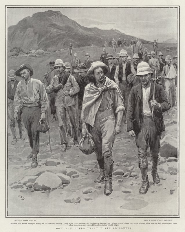 Hvordan boerne behandler fangene sine av Frank Dadd