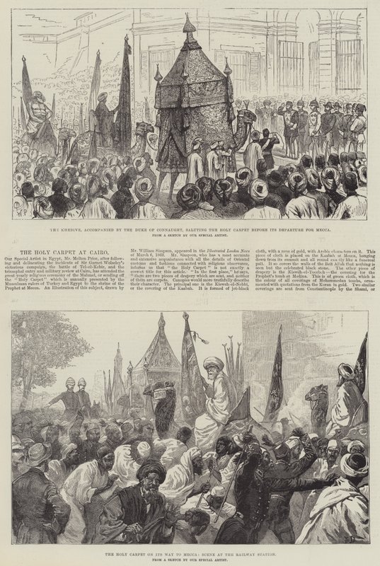 Det hellige teppet i Kairo av Frank Dadd