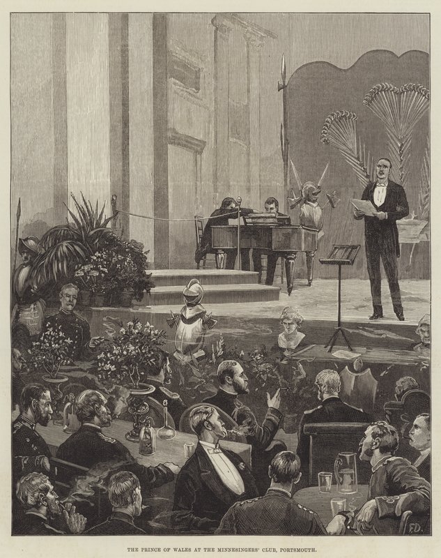 Prinsen av Wales på Minnesingers