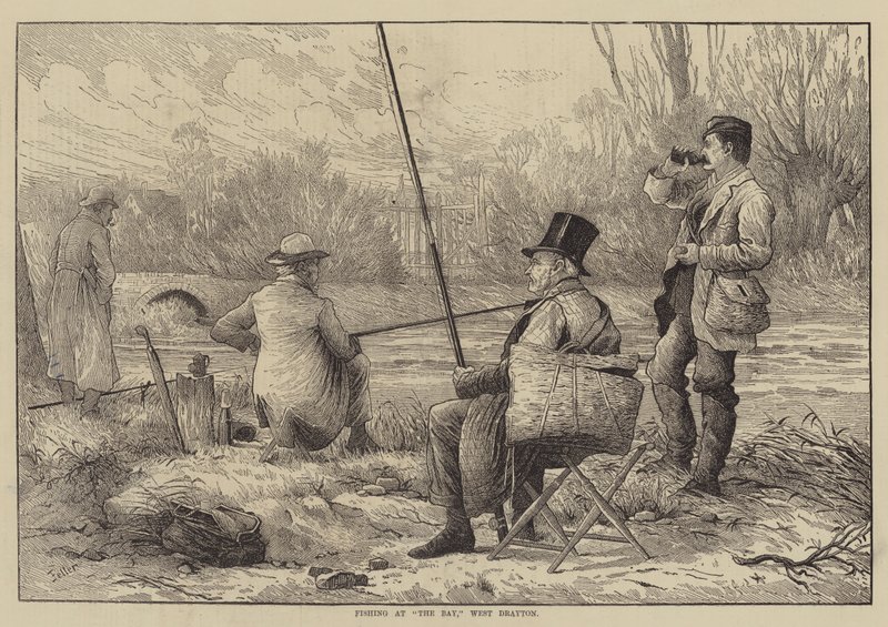 Fiske ved The Bay, West Drayton av Frank Feller