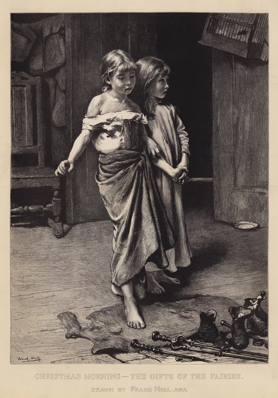 Julemorgen, feenes gaver av Frank Holl