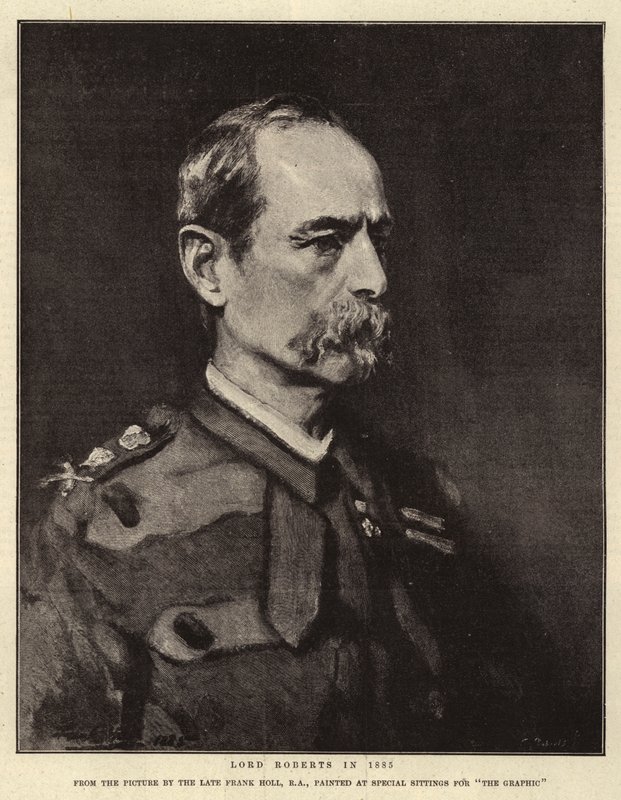 Lord Roberts i 1885 av Frank Holl