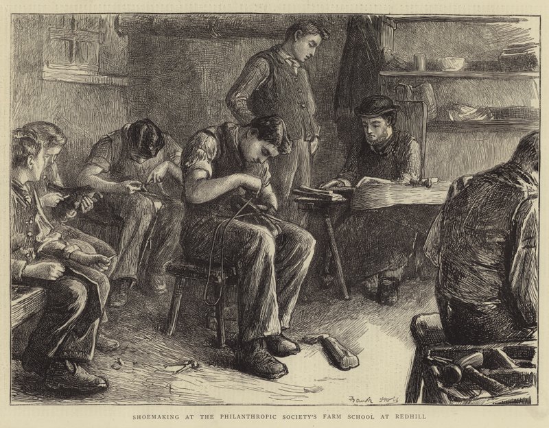 Skomakeri ved Philanthropic Society