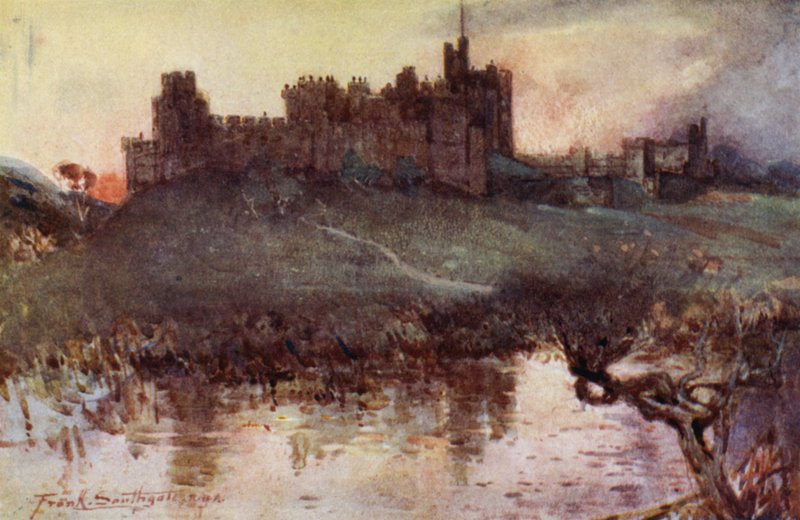 Alnwick Castle av Frank Southgate