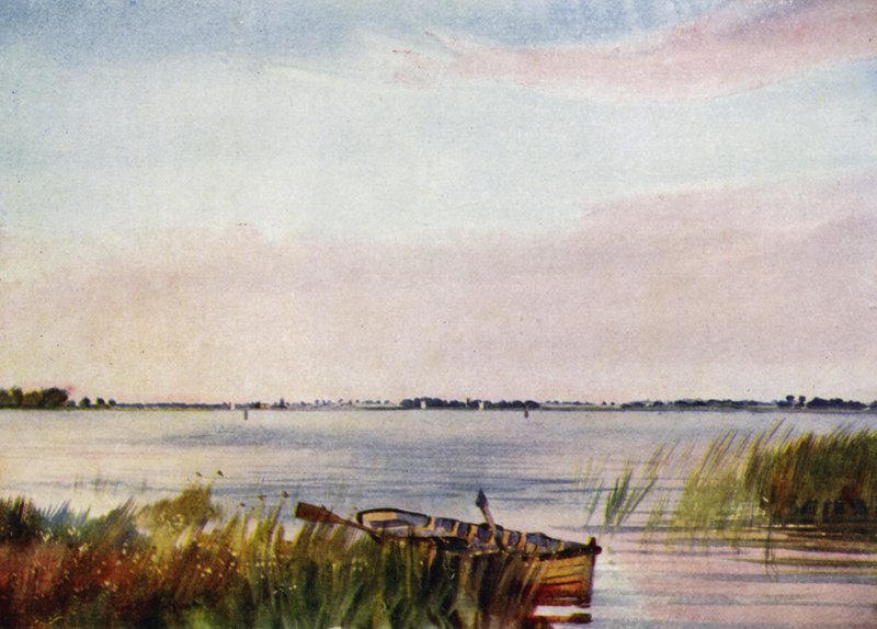 Norfolk Broads: Hickling Broad av Frank Southgate