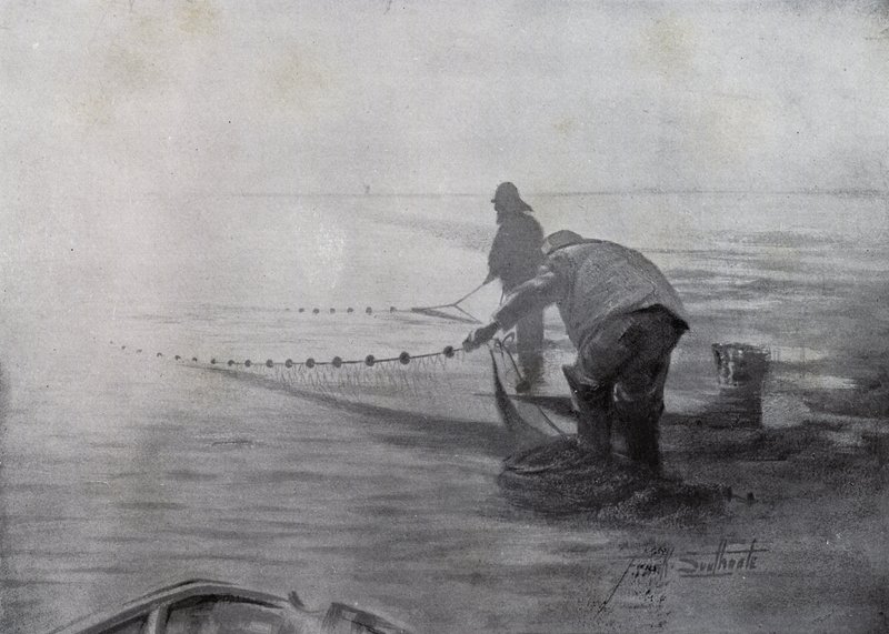 Norfolk Broads: Smelt-Fishing, Breydon av Frank Southgate
