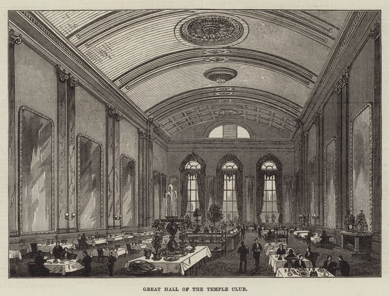 Great Hall of the Temple Club av Frank Watkins