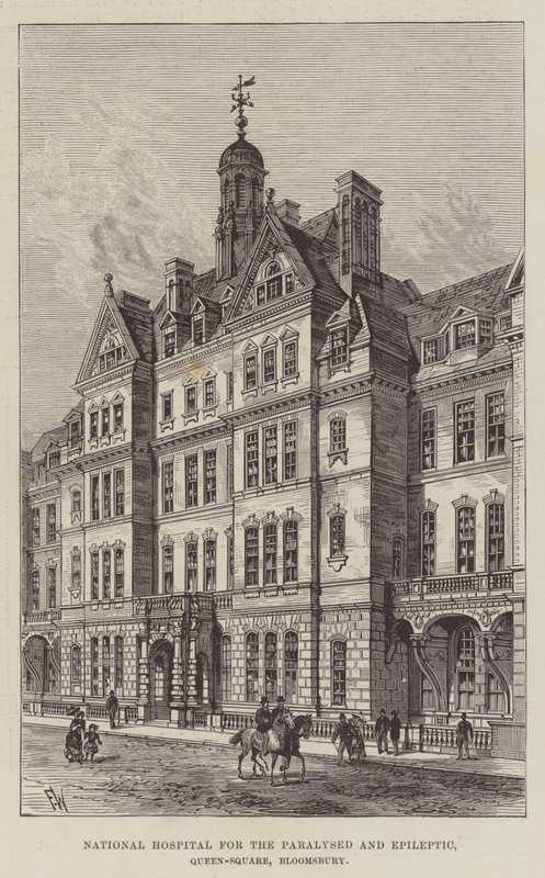 National Hospital for the Paralyzed and Epileptic, Queen-Square, Bloomsbury av Frank Watkins