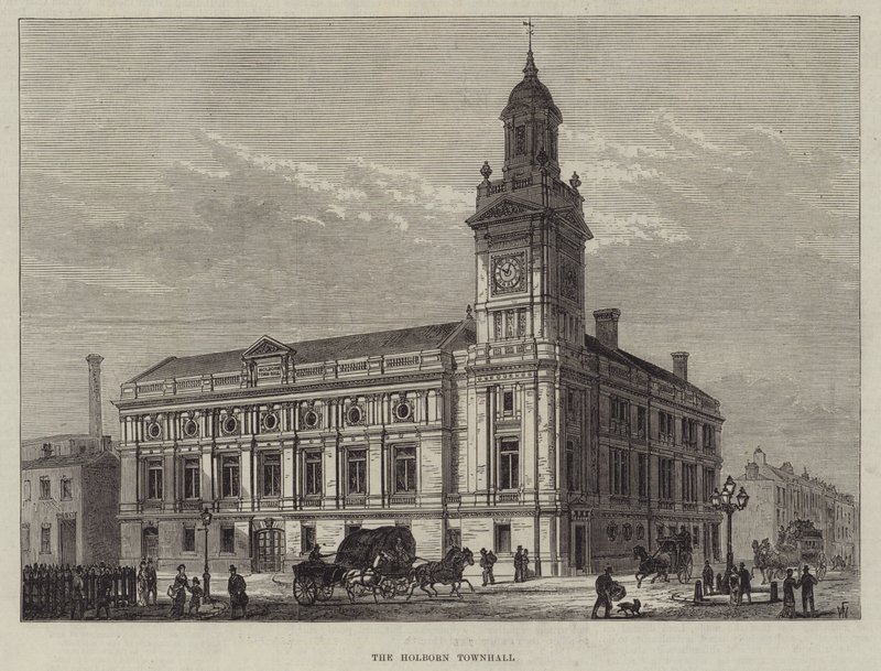 Holborn rådhus av Frank Watkins