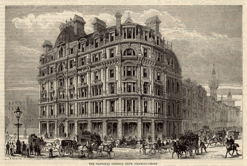 The National Liberal Club, Charing Cross, London av Frank Watkins
