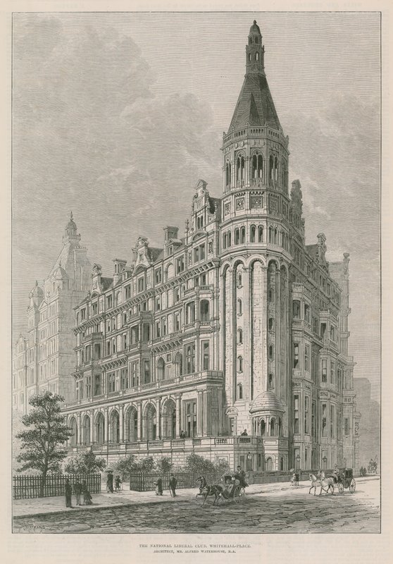 The National Liberal Club, Whitehall Place av Frank Watkins