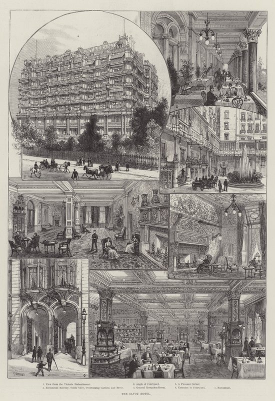 The Savoy Hotel. av Frank Watkins