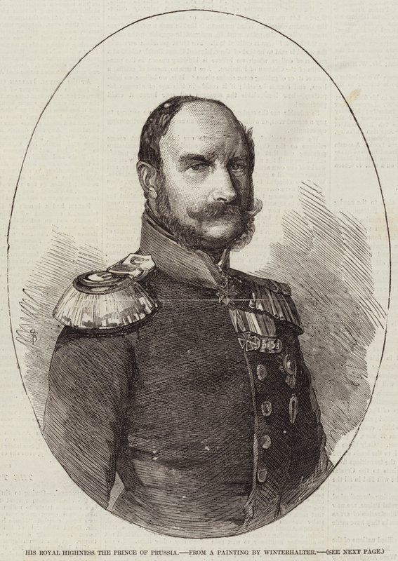 Hans Kongelige Høyhet Prinsen av Preussen av Franz Xaver Winterhalter