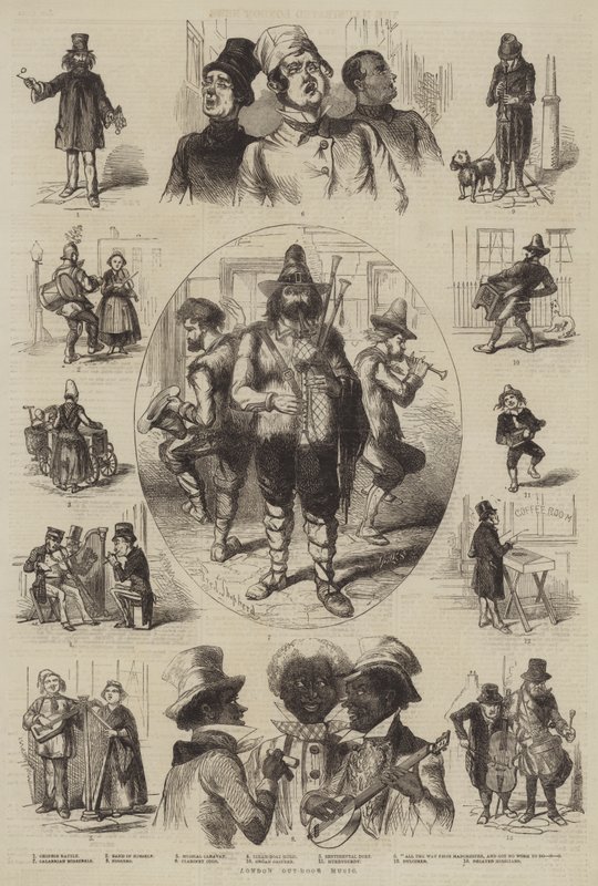 London utendørs musikk av Frederick Shepherd