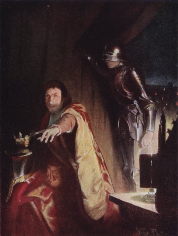 Kong Richard III (farge litho) av Fred Roe