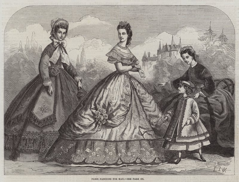 Paris-moter for mai av Frederic Theodore Lix