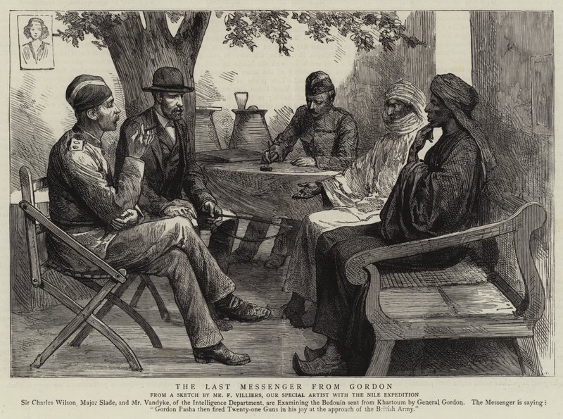 The Last Messenger fra Gordon av Frederic Villiers