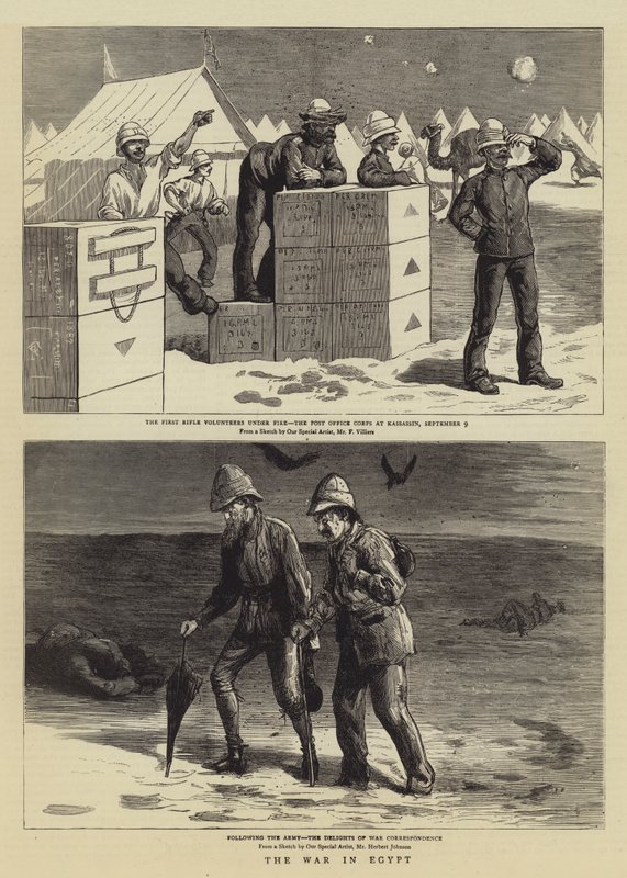 Krigen i Egypt av Frederic Villiers