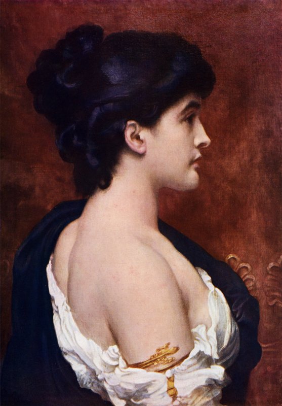Atalanta (farge litho) av Frederic (after) Leighton