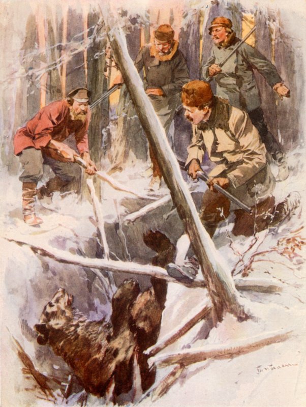 En bjørnefelle av Frederic de Haenen