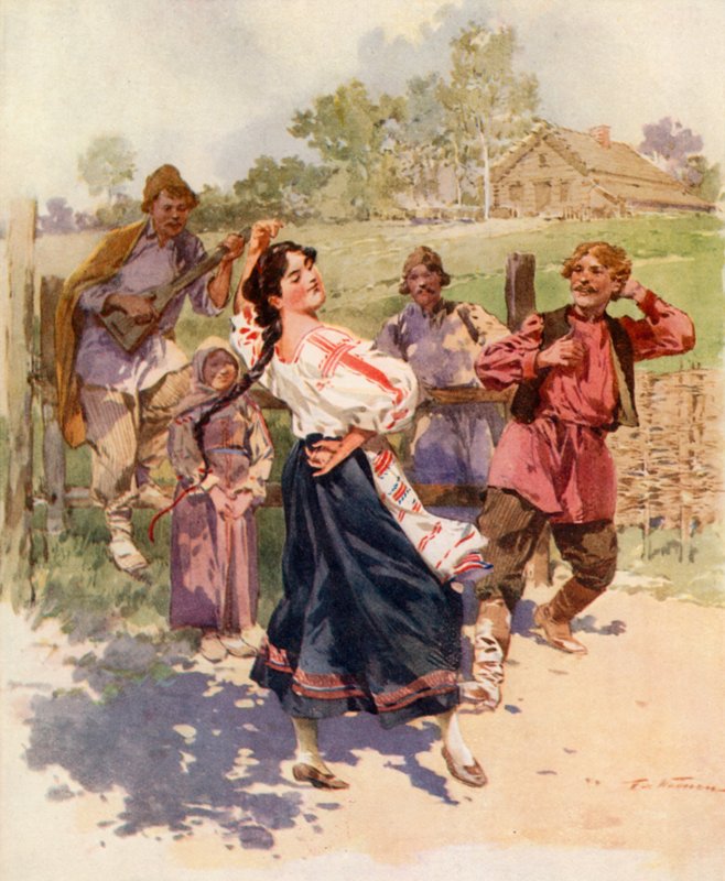 En dans i Lille Russland av Frederic de Haenen