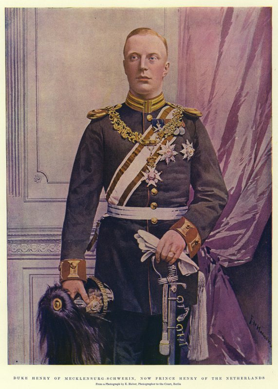 Hertug Henrik av Mecklenburg-Schwerin, nå prins Henrik av Nederland av Frederic de Haenen