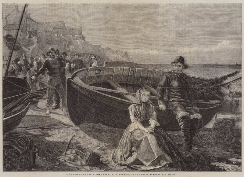 Returen til det savnede mannskapet av Frederick Bacon Barwell