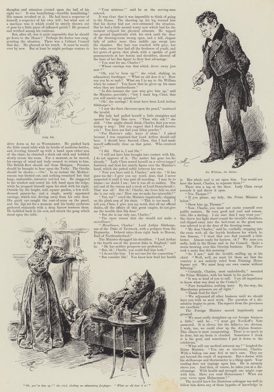A Question of Diplomacy, av Arthur Conan Doyle av Frederick Barnard