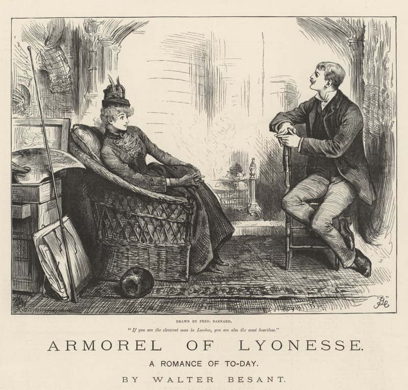 Armorel of Lyonesse, A Romance of To-Day, av Walter Besant av Frederick Barnard