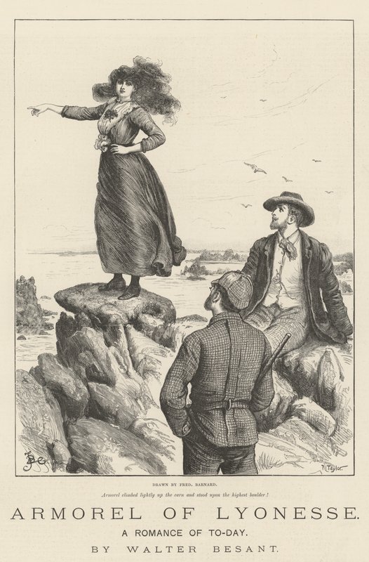 Armorel of Lyonesse, A Romance of To-Day, av Walter Besant av Frederick Barnard