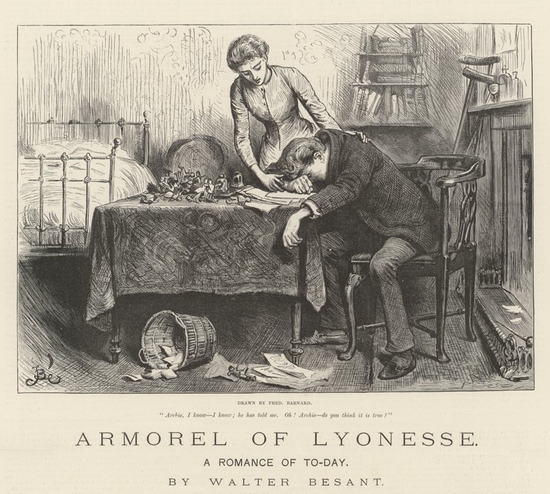 Armorel of Lyonesse, A Romance of To-Day, av Walter Besant av Frederick Barnard