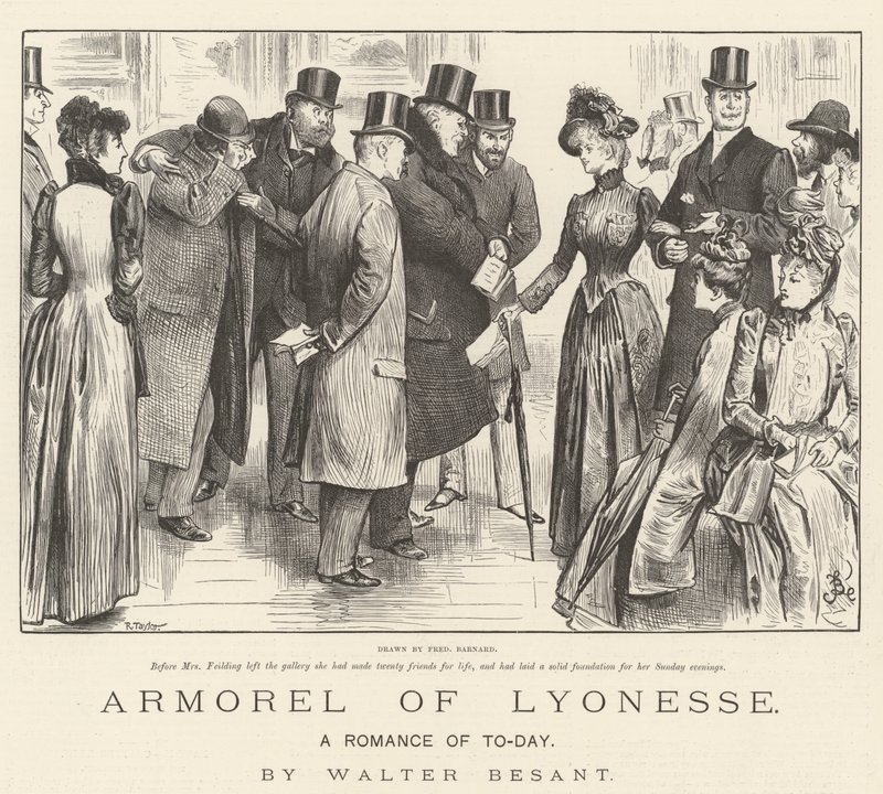 Armorel of Lyonesse, A Romance of To-Day, av Walter Besant av Frederick Barnard